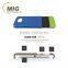 2 layers TPU + PC push-pull type mobile phone case back cover for samsung galaxy s6