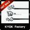 KYOK Muslim Style ceiling mounted double curtain rod,window cast iron accessories,curtain poles for Africa