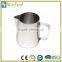 Tea coffee frothing foam fancy 450ml 600ml stainless steel milk pitcher for cafe
