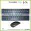 High quality 2.4G multimedia wireless keyboard and mouse combo for smart tv KM801