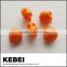 High quality scary button,head shaped orange buttons from China