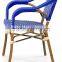 C221-DF bamboo look alumium PE rattan resturant chair for outdoor                        
                                                Quality Choice