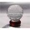 home decorations K9 glass quartz crystal sphere
