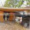 Bat wing fighter aircraft canopy tent