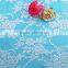 Latest hot nylon spandex various colorful lace fabric for wedding dress