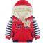 2015 Wholesale fancy baby Winter hooded jacket