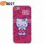 PC case water transfer case for iphone 6/plus with rubber coating