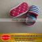 Handmade soft cotton fabrc baby shoes