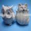 Customized resin mini Animal statue crafts for garden decoration