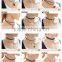 Latest crystal pendant punk style double layer black velvet choker necklace