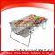 Foldable square smokeless stainless steel electric grill