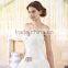 VIL-03 Off the Shoulder Pearls Beaded Sweetheart Tulle Ball Gown Appliques Wedding Dress Button Back
