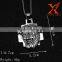 Stainless Steel Fashion Letter Large Jesus Quantum Metal Pendant Jewelry