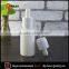 childproof and tamperproof cap e juice cosmetic glass bottle white 30ml
