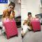 High Quality 100% PC Polycarbonate Bright Color Woman Travel Luggage
