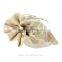 New Arrival High Quality Vegan 10PC Toothbrush Oval Makeup Brush Set With Linen Pouch Bag