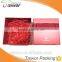Custom matt elegant gift box with ribbon design for cloth package