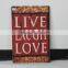 Vintage Wooden Wall Painting Hanging Decor