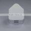 Latest UK plug dual usb wall charger for apple Samsung / LG / Motorola with 2.1A output