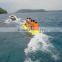 High quality PVC inflatable banana boat inflatable tube float raft watersports