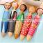 DIY creative stationery kids personalized Novelty plastic cartoon doll shaped ball point students kids best promotional gifts