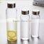 Wholesale Handmade Covered Borosilciate Glass Material Sleeve Packing 350ml Portable Glass Bottle