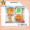Hot selling interesting gift lovely plastic infant rattle ball baby toys