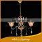Contemporary Best Selling Top Quality 3 Lights Crystal Chandelier With Iron Material