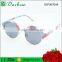 Classic round shape plastic meta unisex sunglasses polarized
