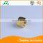 custom cnc machining brass hex nut
