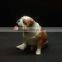 custom simulate French bull dog toy figures,OEM,ODM statues