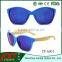 Custom wooden sunglasses wood polarized sunglasses recycled skateboard sunglasses