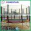 FOURSTAR 12FT colourful trampoline approved with TUV-GS, EN71 certificate