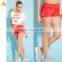 92% polyester 8% spandex custom women gym shorts seamless running Shorts