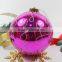 2016 hotsale Christmas colorful hanging tree glass ball