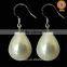 2016 fashion jewelry ,fake pearl drop earrings for lady