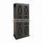 Tall wooden bookcase