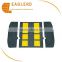 900*500*50mm road safety reflective rubber kerb ramp