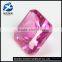 Synthetic (lab created) square shape ruby corundum gemstones for sale