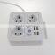Exclusive outlet Europe usb electrical power adapter with 4 usb port electrical 3 socket for phone