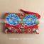 Wholesale Price Beautiful Color Clutch Bag Canvas Material Embroidery Clutch Bag