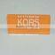 custom clear acrylic nameplate block