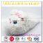 cute cat animal head slippers with pink bow tie