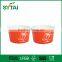 colorful disposable custom paper bowl with lid