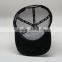 Wholesale Flat Bill Snapback Mesh Trucker Hat Custom