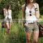 New arrival women fashion summer crochet lace top