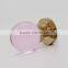 antique old fashion pink zinc alloy glass handle door knobs