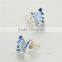 Silver 925 All Types Of New Design Custom Made Enamel Wholesale Earrings