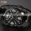 Mens Stainless Steel Military Quartz Male Analog Watch