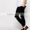 gay pants denim jeans sale denim man skinny jeans pant with Rip Knee men jeans pent(LOTA017)